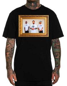 Art Society x Retro Kings SQUAD TEE SHIRT BLACK