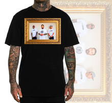 Load image into Gallery viewer, Art Society x Retro Kings SQUAD TEE SHIRT BLACK