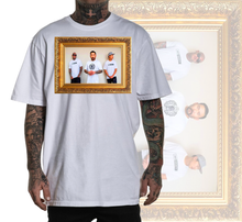 Load image into Gallery viewer, Art Society x Retro Kings SQUAD TEE SHIRT WHITE