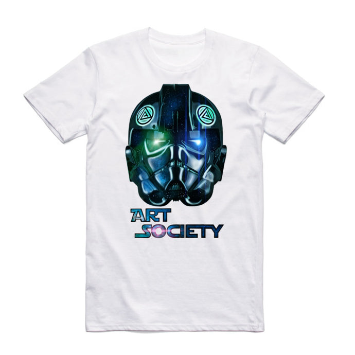 Art Society x Retro Kings STORMTROOPER TEE SHIRT WHITE