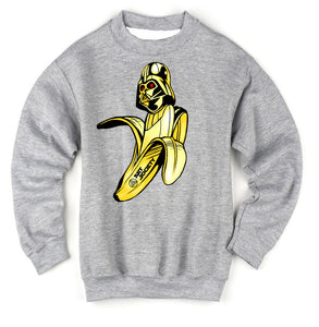 Art Society x Retro Kings VADER BANANA CREW SWEATER GREY