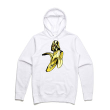 Load image into Gallery viewer, Art Society x Retro Kings VADER BANANA HOODIE WHITE