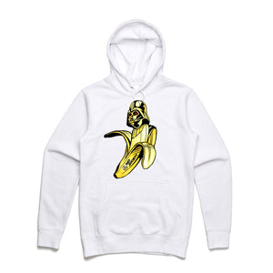 Art Society x Retro Kings VADER BANANA HOODIE WHITE