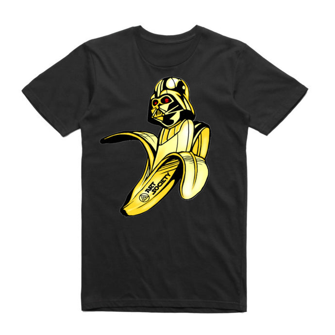 Art Society x Retro Kings VADER BANANA TEE SHIRT BLACK