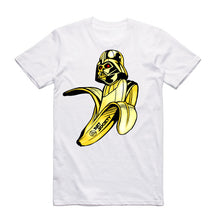 Load image into Gallery viewer, Art Society x Retro Kings VADER BANANA TEE SHIRT WHITE