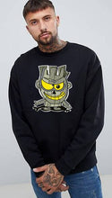 Load image into Gallery viewer, Art Society x Retro Kings ARTNUT CREW SWEATER BLACK