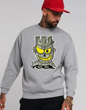 Load image into Gallery viewer, Art Society x Retro Kings ARTNUT CREW SWEATER GREY