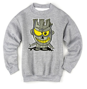 Art Society x Retro Kings ARTNUT CREW SWEATER GREY