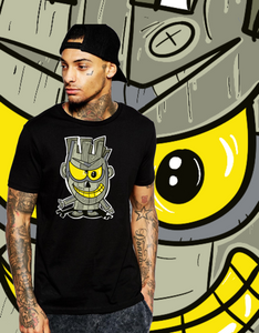 Art Society x Retro Kings ARTNUT TEE SHIRT BLACK