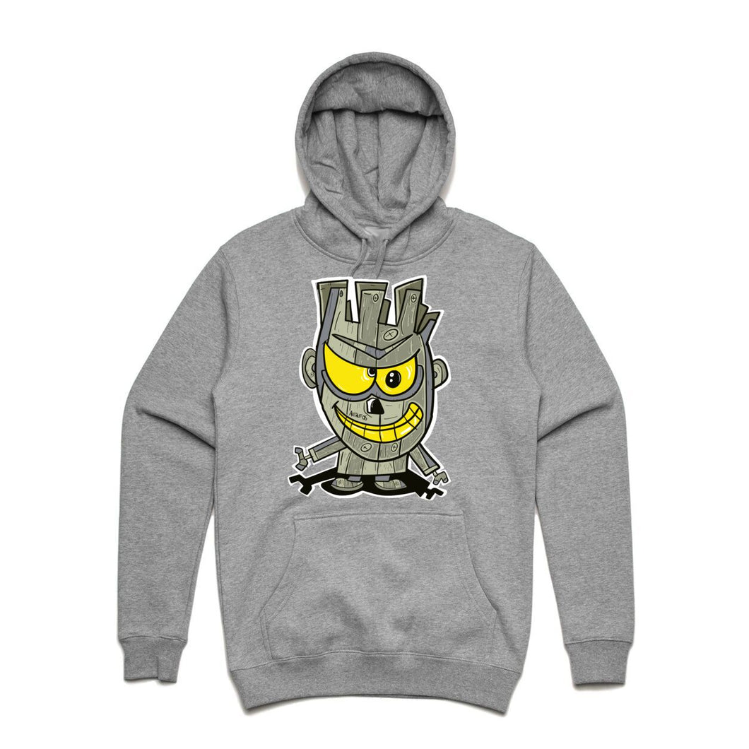 Art Society x Retro Kings ARTNUT HOODIE GREY