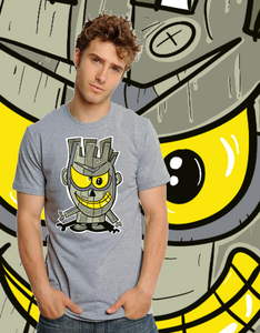 Art Society x Retro Kings ARTNUT TEE SHIRT GREY