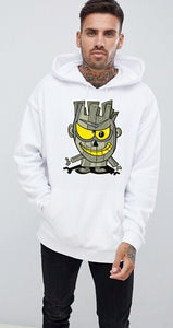 Art Society x Retro Kings ARTNUT HOODIE WHITE