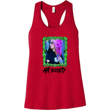 Load image into Gallery viewer, Art Society BAILEY SHOW VOL. 1 WOMENS TANK TOP RED