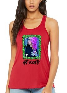 Art Society BAILEY SHOW VOL. 1 WOMENS TANK TOP RED