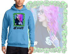 Load image into Gallery viewer, Art Society BAILEY SHOW VOL. 1 HOODIE SAPPHIRE BLUE