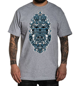 Art Society x Retro Kings BDSKULLZ 2.0 TEE SHIRT GREY