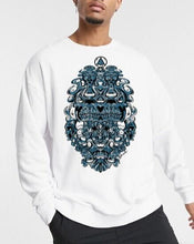 Load image into Gallery viewer, Art Society BDSKULLZ 2.0 CREW SWEATER WHITE