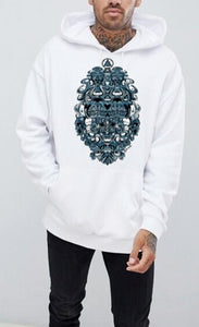 Art Society BDSKULLZ 2.0 HOODIE WHITE