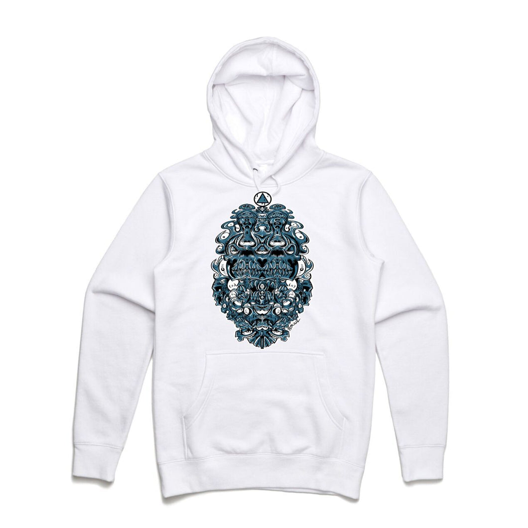 Art Society BDSKULLZ 2.0 HOODIE WHITE