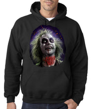 Load image into Gallery viewer, Art Society x Retro Kings BEETLEJUICE HOODIE BLACK