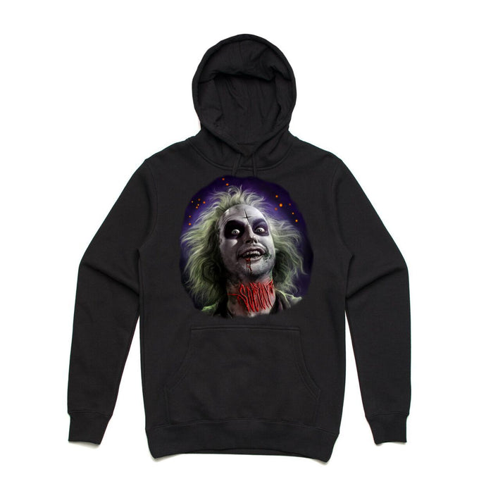 Art Society x Retro Kings BEETLEJUICE HOODIE BLACK