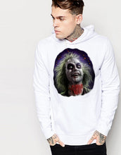 Load image into Gallery viewer, Art Society x Retro Kings BEETLEJUICE HOODIE WHITE