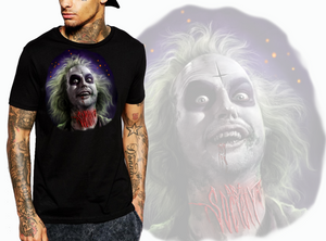 Art Society x Retro Kings BEETLEJUICE TEE SHIRT BLACK