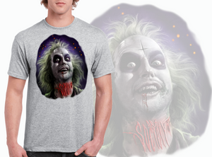 Art Society x Retro Kings BEETLEJUICE TEE SHIRT GREY