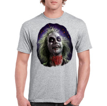 Load image into Gallery viewer, Art Society x Retro Kings BEETLEJUICE TEE SHIRT GREY