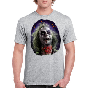 Art Society x Retro Kings BEETLEJUICE TEE SHIRT GREY