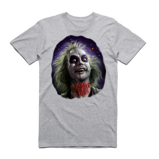 Art Society x Retro Kings BEETLEJUICE TEE SHIRT GREY