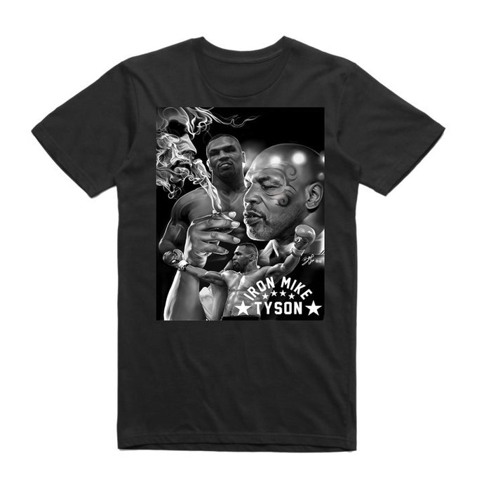 Art Society x Retro Kings BOXALL IRON MIKE TEE SHIRT BLACK