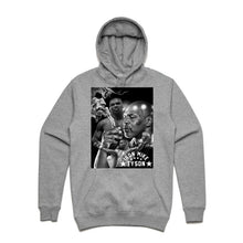 Load image into Gallery viewer, Art Society x Retro Kings BOXALL IRON MIKE HOODIE GREY