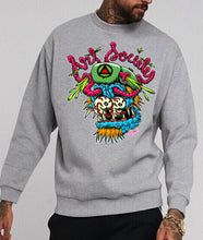 Load image into Gallery viewer, Art Society BRAINZ SWEATER GREY