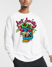 Load image into Gallery viewer, Art Society BRAINZ SWEATER WHITE