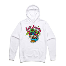 Load image into Gallery viewer, Art Society BRAINZ HOODIE WHITE