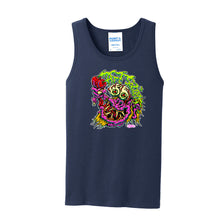 Load image into Gallery viewer, Art Society GNARLY MONSTER TANK TOP NAVY BLUE