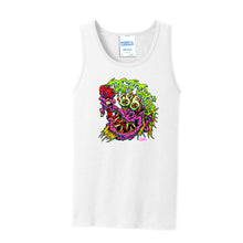 Load image into Gallery viewer, Art Society GNARLY MONSTER TANK TOP WHITE