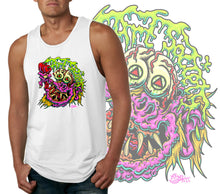 Load image into Gallery viewer, Art Society GNARLY MONSTER TANK TOP WHITE