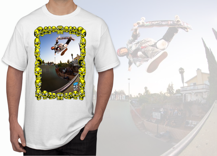 Art Society LEGENDS OF SKATE VOL. 1 HOSOI TEE SHIRT WHITE