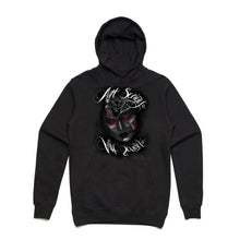 Load image into Gallery viewer, Art Society x Retro Kings x ATTARD MASK HOODIE BLACK