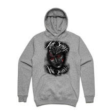 Load image into Gallery viewer, Art Society x Retro Kings x ATTARD MASK HOODIE GREY