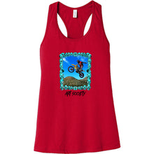 Load image into Gallery viewer, Art Society MANNYS YARD WOMENS TANK TOP RED