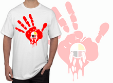 Load image into Gallery viewer, Art Society MMIW AWARENESS TEE SHIRT WHITE