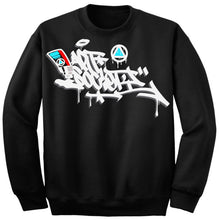 Load image into Gallery viewer, Art Society x Retro Kings MORALES CREW SWEATER BLACK