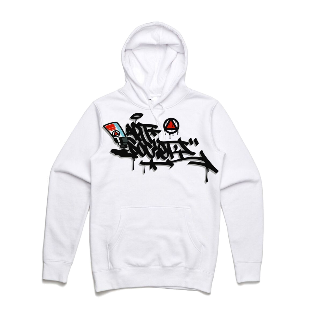 Art Society x Retro Kings MORALES HOODIE WHITE