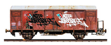 Load image into Gallery viewer, Art Society x Retro Kings MORALES RAIL CAR TEE SHIRT BLACK