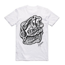 Load image into Gallery viewer, Art Society MR. RUCA SCRIPT TEE SHIRT WHITE