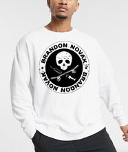 Load image into Gallery viewer, Art Society x Retro Kings NOVAKS HOUSE CREW SWEATER WHITE