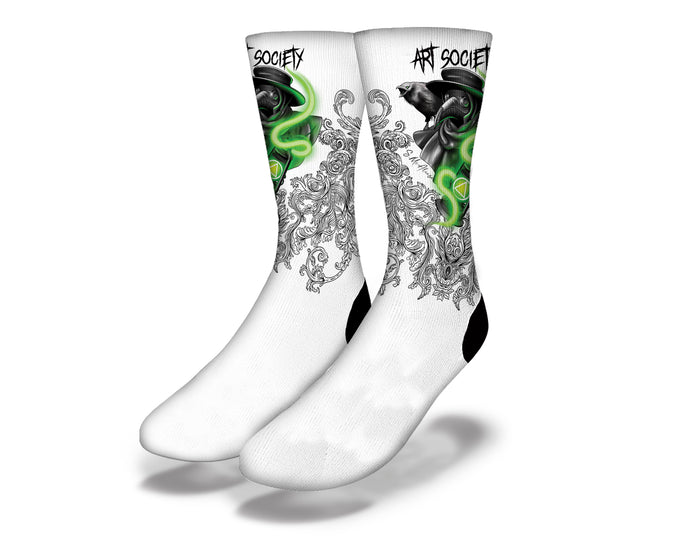 Art Society x Savvy Sox PLAGUE DOCTOR FILLIGRIE Socks